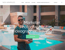 Tablet Screenshot of nickarapkiles.com